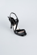 Black Patent Leather Evening Shoe AB1121