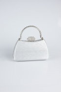 Silver Laser Cut Night Bag KC311