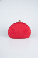 Red Suede Night Bag KC180