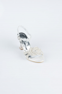 Silver Stony Evening Shoe MJ4104