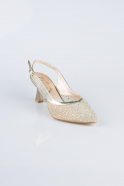 Gold Stony Evening Shoe MJ5311