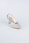 Silver Stony Evening Shoe MJ5311