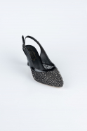 Black Stony Evening Shoe MJ5311