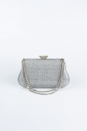 Platinum Silvery Night Bag SHC834