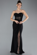 Long Black Evening Dress ABU4410