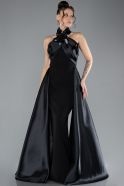 Long Black Evening Dress ABU4411