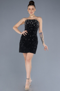 Short Black Party Dress ABK2232