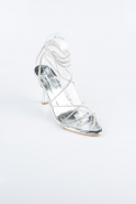 Silver Stony Evening Shoe AB1125