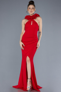 Long Red Evening Dress ABU4610