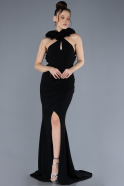 Long Black Evening Dress ABU4610