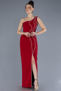 Midi Red Cocktail Dress ABK2236