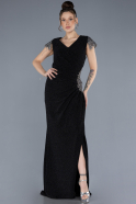 Long Black Formal Plus Size Dress ABU4614