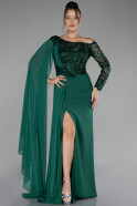 Emerald Green Long Evening Dress ABU3511