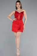 Short Red Cocktail Dress ABK2253