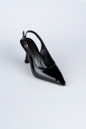 Black Patent Leather Evening Shoe ABR1130