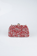 Red Suede Night Bag SH849