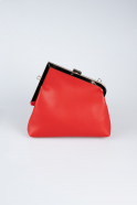Red Leather Evening Bag KC475