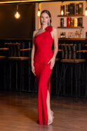 Long Red Evening Dress ABU4891
