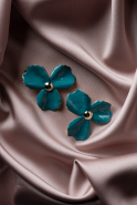 Oil Green Earring BJ1020
