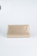 Gold Plaster Fabric Night Bag V451
