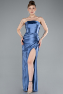 Long Indigo Prom Gown ABU4944