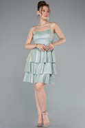 Short Mint Cocktail Dress ABK2357