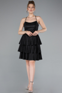Short Black Cocktail Dress ABK2357