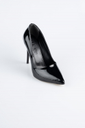 Black Patent Leather Stiletto ABR1140