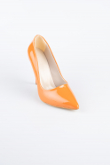 Orange Patent Leather Stiletto ABR1140