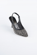 Black Stony Stiletto MJ9002