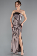 Mink Long Prom Gown ABU4944