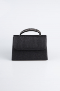 Black-Platinum Night Bag SH844