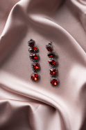 Red-Anthracite Earring UK622