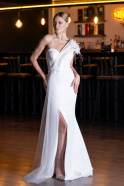 Long White Evening Dress ABU4969