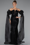 Long Black Evening Dress ABU5100