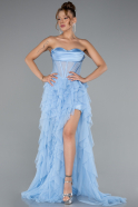 Light Blue Long Evening Dress ABU5071