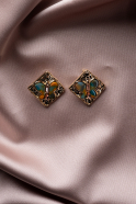 Green Earring BJ1040