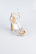 Gold Stony Evening Shoe MJT2240