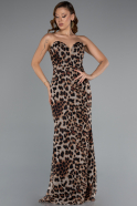 Long Brown Evening Dress ABU5170