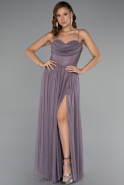 Long Lavender Prom Gown ABU5175