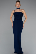 Long Navy Blue Evening Dress ABU5181