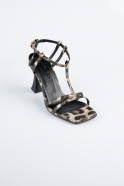 Leopar Leather Evening Shoe ABE1153