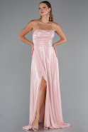 Powder Color Long Prom Gown ABU4996