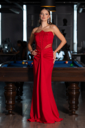 Long Red Evening Dress ABU5227