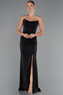 Long Black Prom Gown ABU5245