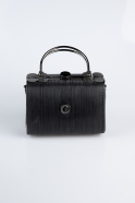 Black Laser Cut Night Bag KC170