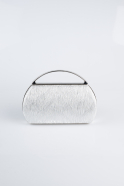 Silver Laser Cut Night Bag V351