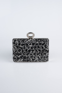 Black-Silver Night Bag SH830