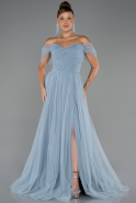 Long Light Blue Evening Dress ABU5302