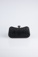 Black Laser Cut Night Bag SH855